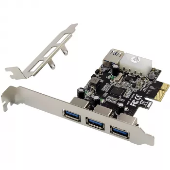 InLine 76662D Placa de interface/adaptador interno Molex 4 pinos, USB 3.2 Gen 1 (3.1 Gen 1)