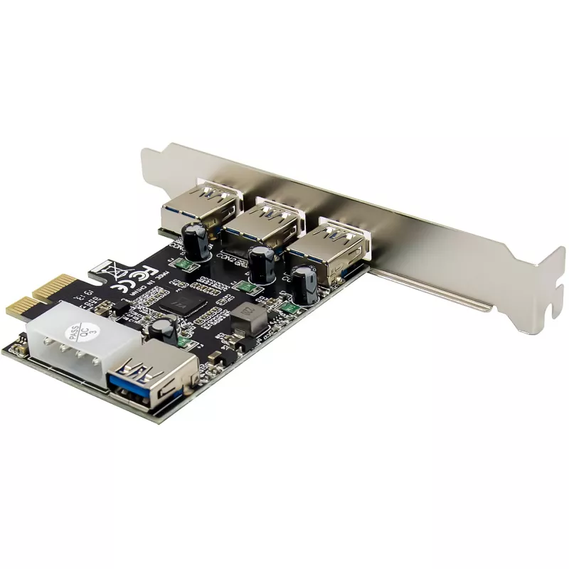 InLine 76662D Placa de interface/adaptador interno Molex 4 pinos, USB 3.2 Gen 1 (3.1 Gen 1)