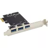 InLine 76662D Placa de interface/adaptador interno Molex 4 pinos, USB 3.2 Gen 1 (3.1 Gen 1)