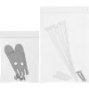 Patch panel InLine Cat.6A 0,5HE 8 portas, mesa/parede/calha, cinzento, proteção contra pó