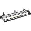 Patch panel InLine 16 vias, painel Keystone vazio com 3 suportes, 19