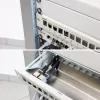 InLine Blank Patch Panel extraível 19 polegadas 24 portas 1U preto