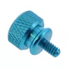 Parafusos de orelhas para caixa InLine 77770B azul alumínio pack de 10 unid.