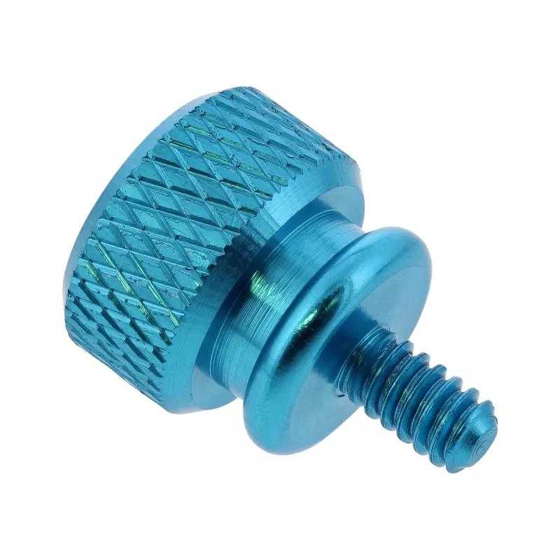 Parafusos de orelhas para caixa InLine 77770B azul alumínio pack de 10 unid.