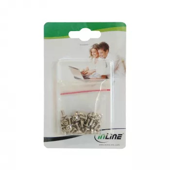 InLine Conjunto de parafusos para discos de 3,5 polegadas, 50 unid.