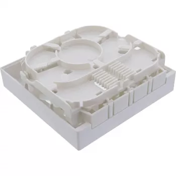 InLine Caixa FTTH vazia para até 4x LC Duplex / 4x SC Simplex, branco