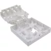 InLine Caixa FTTH vazia para até 4x LC Duplex / 4x SC Simplex, branco