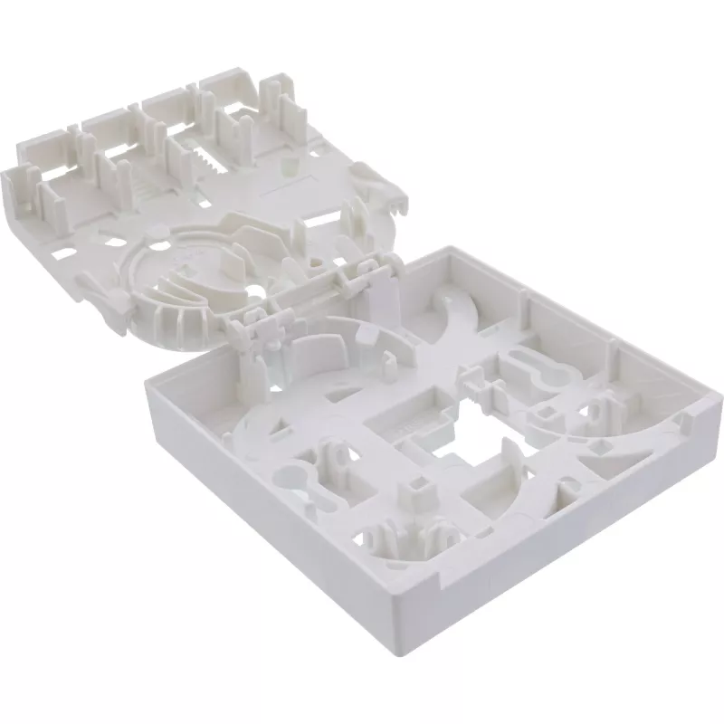InLine Caixa FTTH vazia para até 4x LC Duplex / 4x SC Simplex, branco