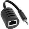 InLine conjunto completo cabo áudio 3,5 mm sobre LAN / Ethernet / RJ45 máx. 50 m