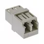 Adaptador de fibra ótica InLine Duplex LC/LC conector fêmea MultiMode casquilho cerâmico