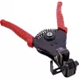 InLine descascador de cabo solar 94101 — para 2,5/4,0/6,0 mm², 75×180×35 mm, preto/vermelho