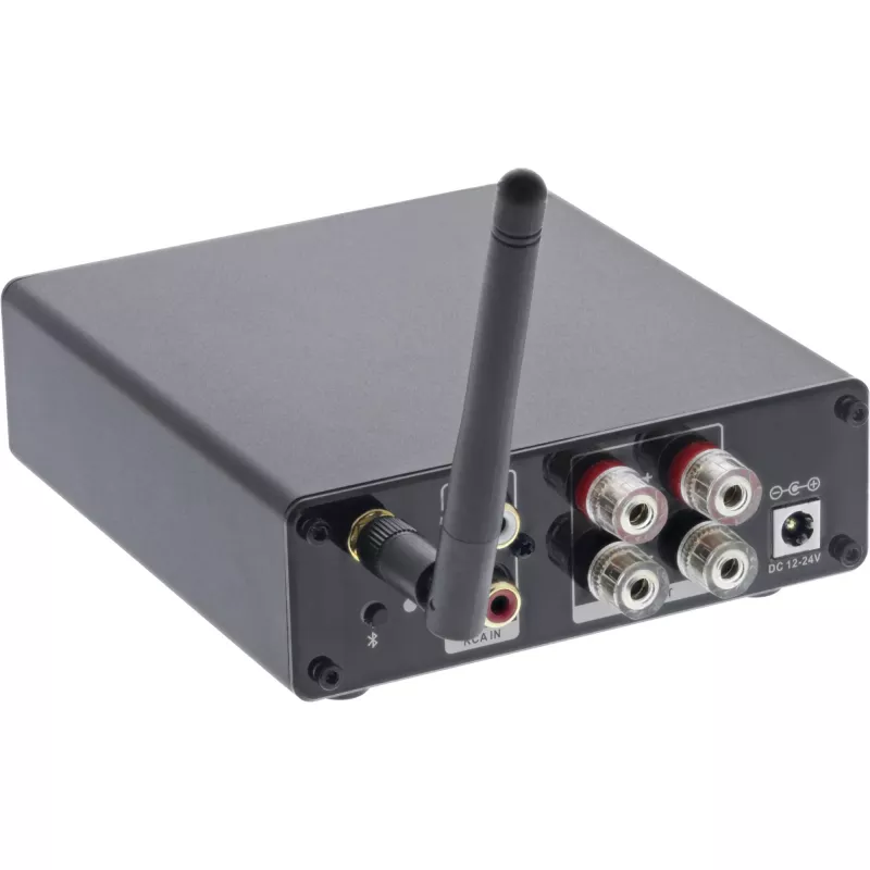 InLine recetor de áudio Bluetooth 5.3 com amplificador de 96 Watt