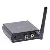 InLine recetor HiFi Bluetooth 5.1 e DAC USB com LCD alcance de 30 m