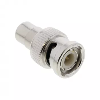 Adaptador de vídeo InLine 99321 conector fêmea RCA para ficha BNC