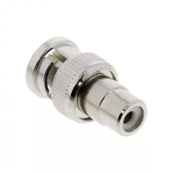Adaptador de vídeo InLine 99321 conector fêmea RCA para ficha BNC