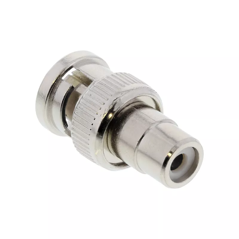 Adaptador de vídeo InLine 99321 conector fêmea RCA para ficha BNC