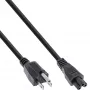 InLine B-16656U cabo de alimentação preto 2 m NEMA 5-15 IEC C5