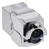 InLine B-76202Q Ficha Keystone RJ45 Slim, Cat.8.1, pack a granel de 24
