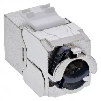 InLine B-76202Q Ficha Keystone RJ45 Slim, Cat.8.1, pack a granel de 24