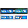ATEN comutador KVMP 2 portas USB 4K HDMI ecrã duplo (cabos incluídos)
