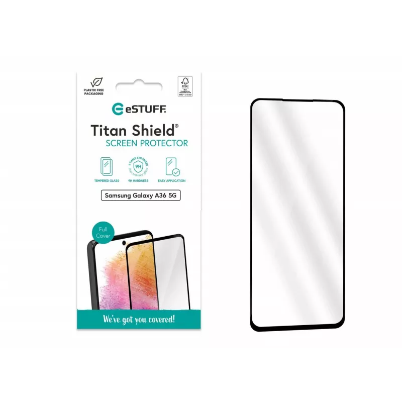 eSTUFF ES504118 proteção de ecrã/traseira para telemóvel protetor de ecrã transparente Samsung 1 unid.