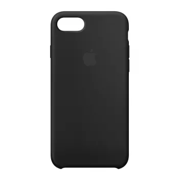 Capa de silicone Apple MQGK2ZM/A para iPhone 8/7 preto