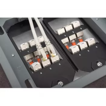 Conjunto de moldura para módulos keystone Digitus AN-25178