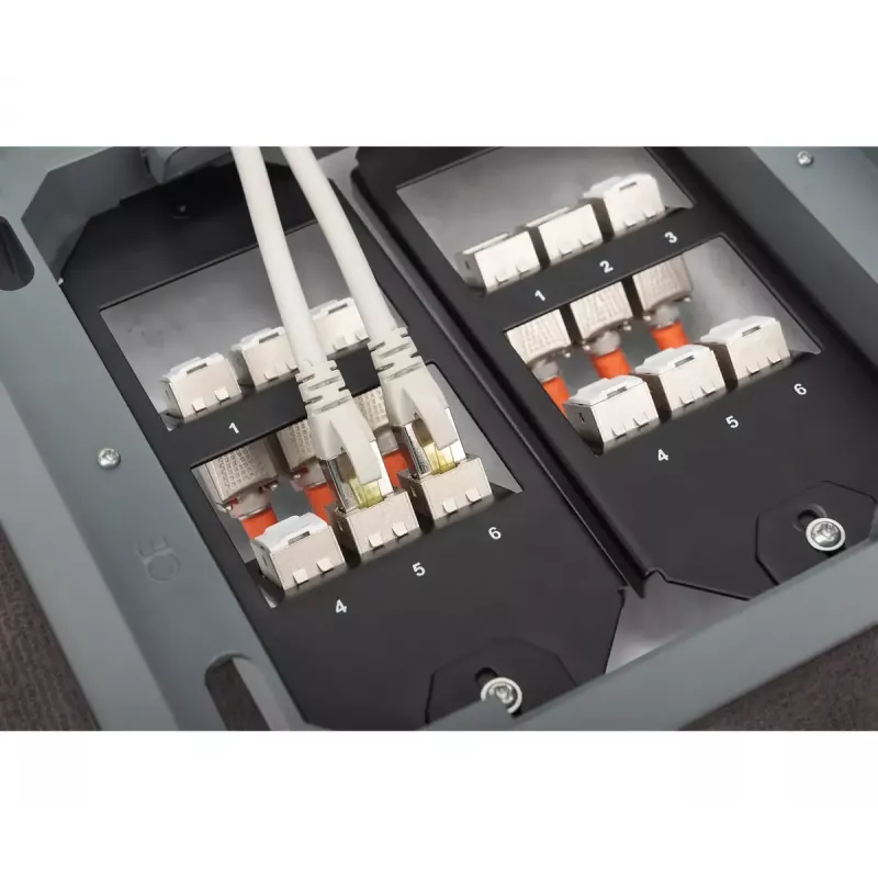 Conjunto de moldura para módulos keystone Digitus AN-25178