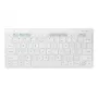 Teclado Samsung para dispositivos móveis EJ-B3400BWGGDE Branco Bluetooth QWERTZ Alemão Pilha AAA 280,4 × 127,4 × 15,4 mm
