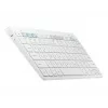 Teclado Samsung para dispositivos móveis EJ-B3400BWGGDE Branco Bluetooth QWERTZ Alemão Pilha AAA 280,4 × 127,4 × 15,4 mm
