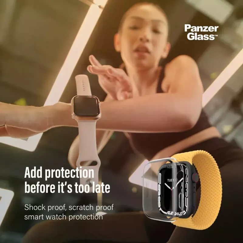 PanzerGlass® Capa Full Body Preto Apple Watch SE 3 | SE | 6 | 5 | 4 | 44mm