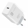Cellularline Carregador USB-C de 20 W – iPhone 8 ou mais recente Carregador de parede USB-C de 20 W para carregar o iPhone 8 e modelos mais recentes à velocidade máxima