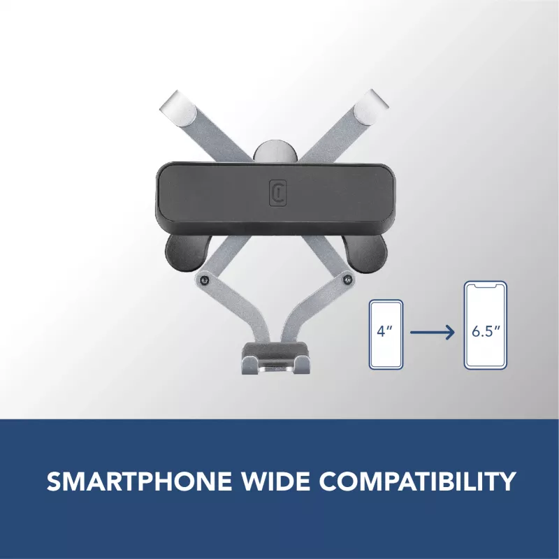 Cellularline Slide Fit - suporte universal de automóvel para smartphone com encaixe simples