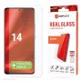 Película protetora de ecrã Displex (10H) para Xiaomi 14, moldura de montagem Eco, resistente a riscos