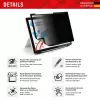 Filtro de privacidade removível de 2 vias Displex TABLET PRIVACY SAFE para iPad 10,2'' (7.ª/8.ª/9.ª ger.)