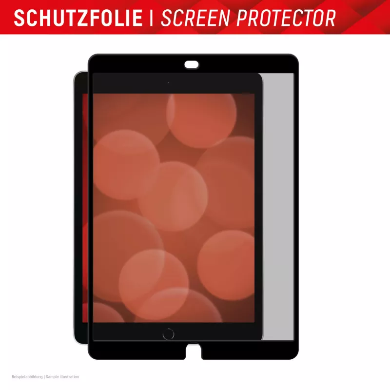 Filtro de privacidade removível de 2 vias Displex TABLET PRIVACY SAFE para iPad 10,2'' (7.ª/8.ª/9.ª ger.)
