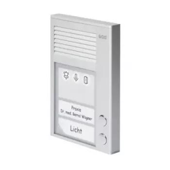 Auerswald TFS Dialog 212 alumínio intercomunicador com fios IP22 montagem na parede