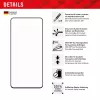 Película protetora de ecrã Displex Premium (Full Cover, 10H) para Samsung Galaxy S22+/S23+, moldura de montagem Eco, Full Cover
