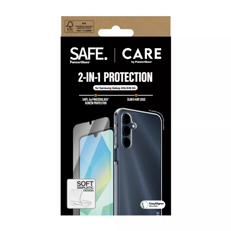 PanzerGlass CARE™ by ® conjunto 2-in-1 Samsung Galaxy A16 4G | A16 5G