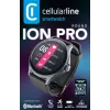 Cellularline ION PRO Round smartwatch Bluetooth® com app, 3,51 cm (1,38 polegadas), TFT, ecrã tátil, 0,00064 GB, 98 g