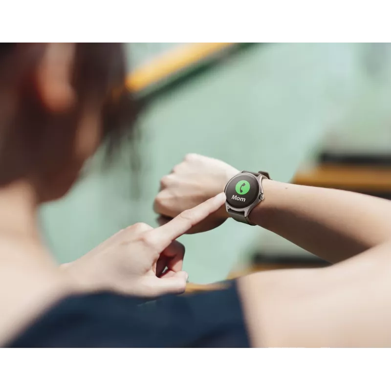 Cellularline ION PRO Round smartwatch Bluetooth® com app, 3,51 cm (1,38 polegadas), TFT, ecrã tátil, 0,00064 GB, 98 g