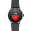 Cellularline ION PRO Round smartwatch Bluetooth® com app, 3,51 cm (1,38 polegadas), TFT, ecrã tátil, 0,00064 GB, 98 g