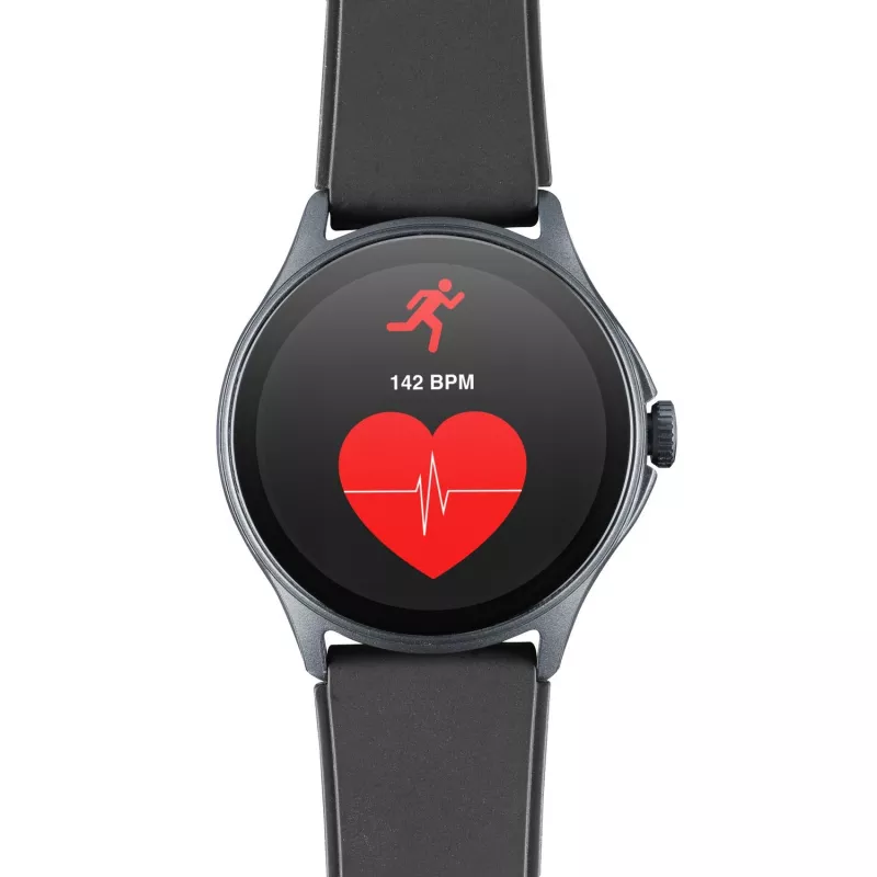 Cellularline ION PRO Round smartwatch Bluetooth® com app, 3,51 cm (1,38 polegadas), TFT, ecrã tátil, 0,00064 GB, 98 g