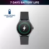 Cellularline ION PRO Round smartwatch Bluetooth® com app, 3,51 cm (1,38 polegadas), TFT, ecrã tátil, 0,00064 GB, 98 g