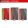 Película de vidro Displex Tablet Glass (9H) para Samsung Galaxy Tab S10 FE+, moldura de montagem Eco, inquebrável