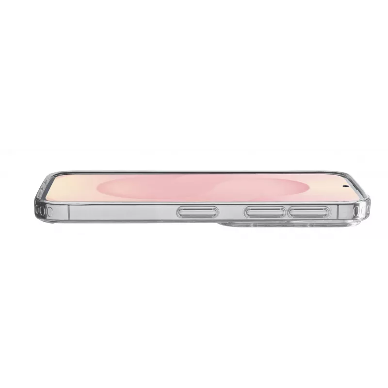 Cellularline Clear Strong – Galaxy S25 Edge capa rígida com bordas de borracha
