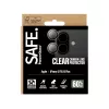 Proteção de lente de câmara PanzerGlass SAFE para iPhone 17 16 16 Plus resistente a riscos e choques transparente