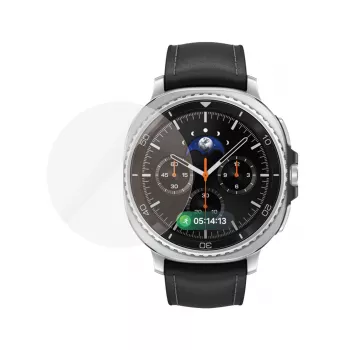 Proteção de ecrã PanzerGlass Samsung Galaxy Watch8 Classic 46mm resistente a riscos e choques