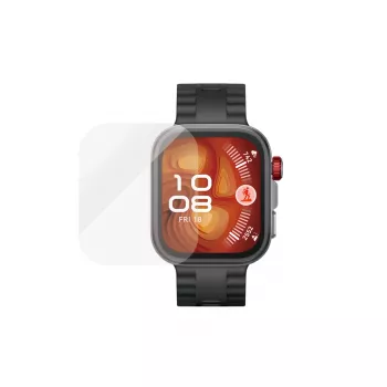 Proteção de ecrã PanzerGlass para Huawei Watch Fit 4 Pro — Vidro temperado, resistente a riscos, corte preciso