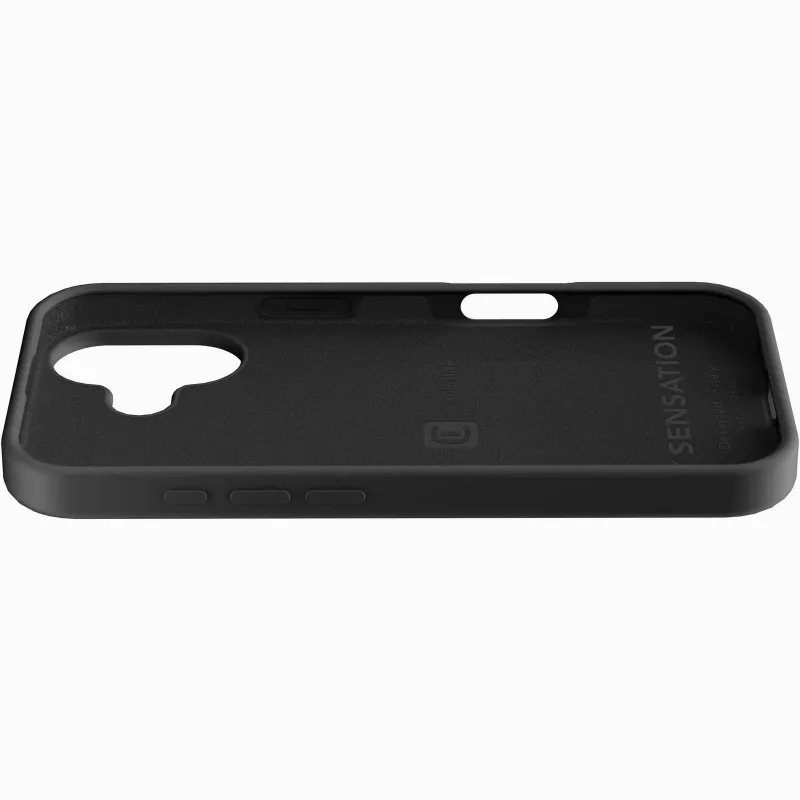 Cellularline Sensation - Capa de silicone ultra macia para iPhone 17 com acabamento soft-touch, perfeita para proteger cada detalhe do seu iPhone 17 com elegância e conforto.